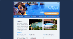 Desktop Screenshot of houten-zwembaden.com
